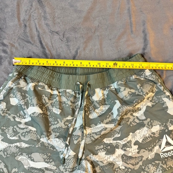 Reebok Green and White Athletic Shorts

#1065 - Picture 4 of 10